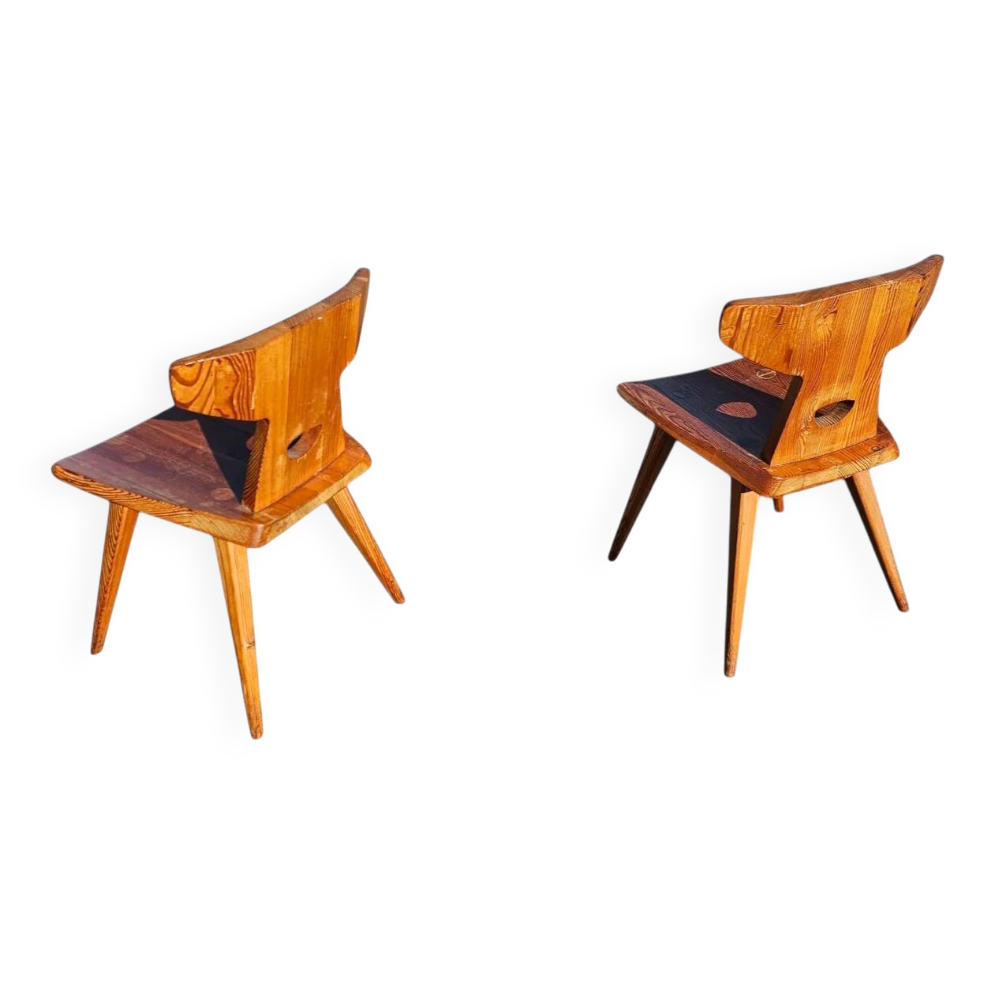 Set of two chairs by Jacob Kielland-Brandt for I. Christiansen, 1960s