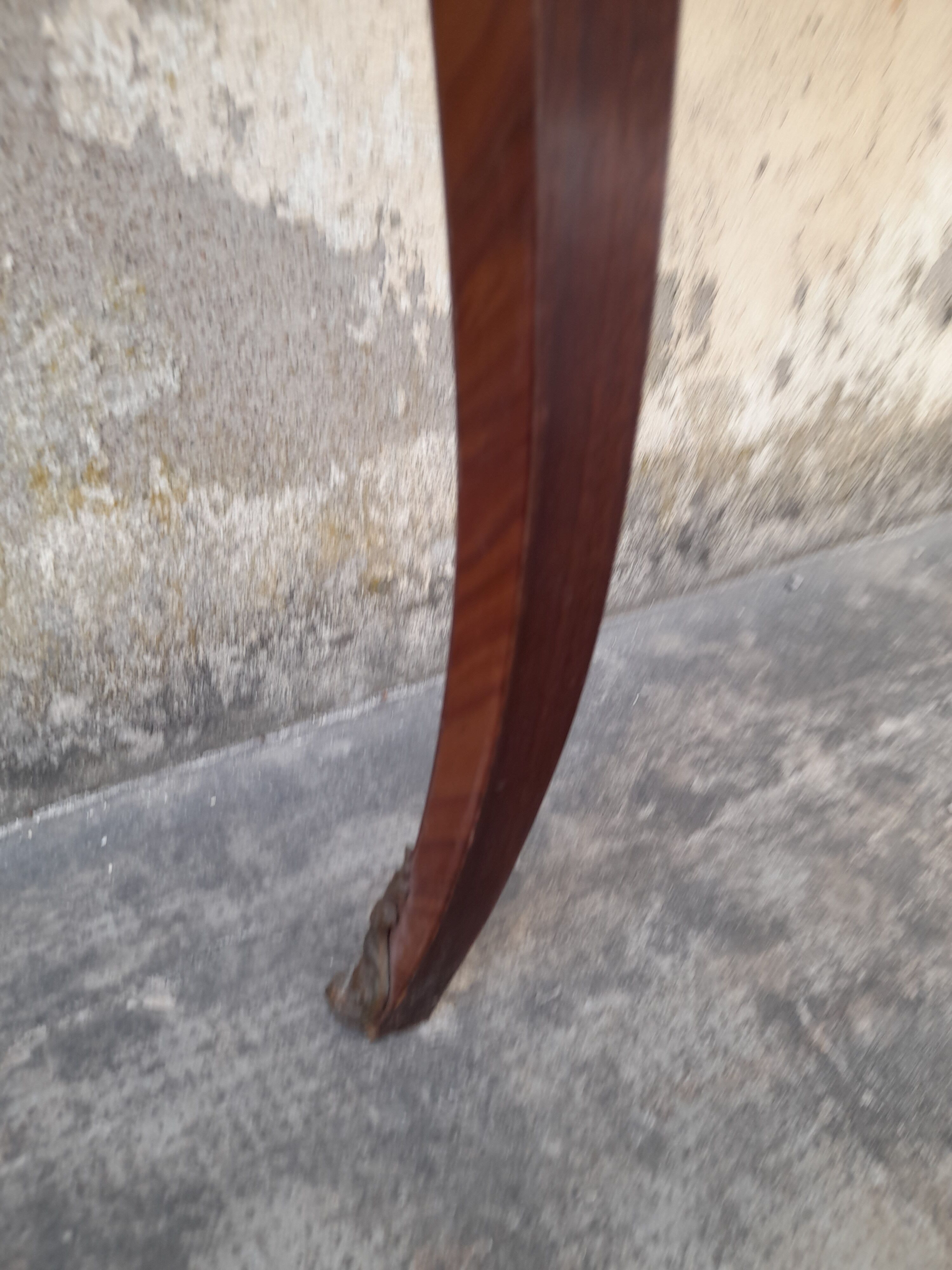 Writing desk back to donkey style Louis XV in rosewood