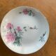 Porcelain compotier motifs of roses art deco signed HB France