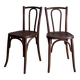 Chaises de style bistrot parisien