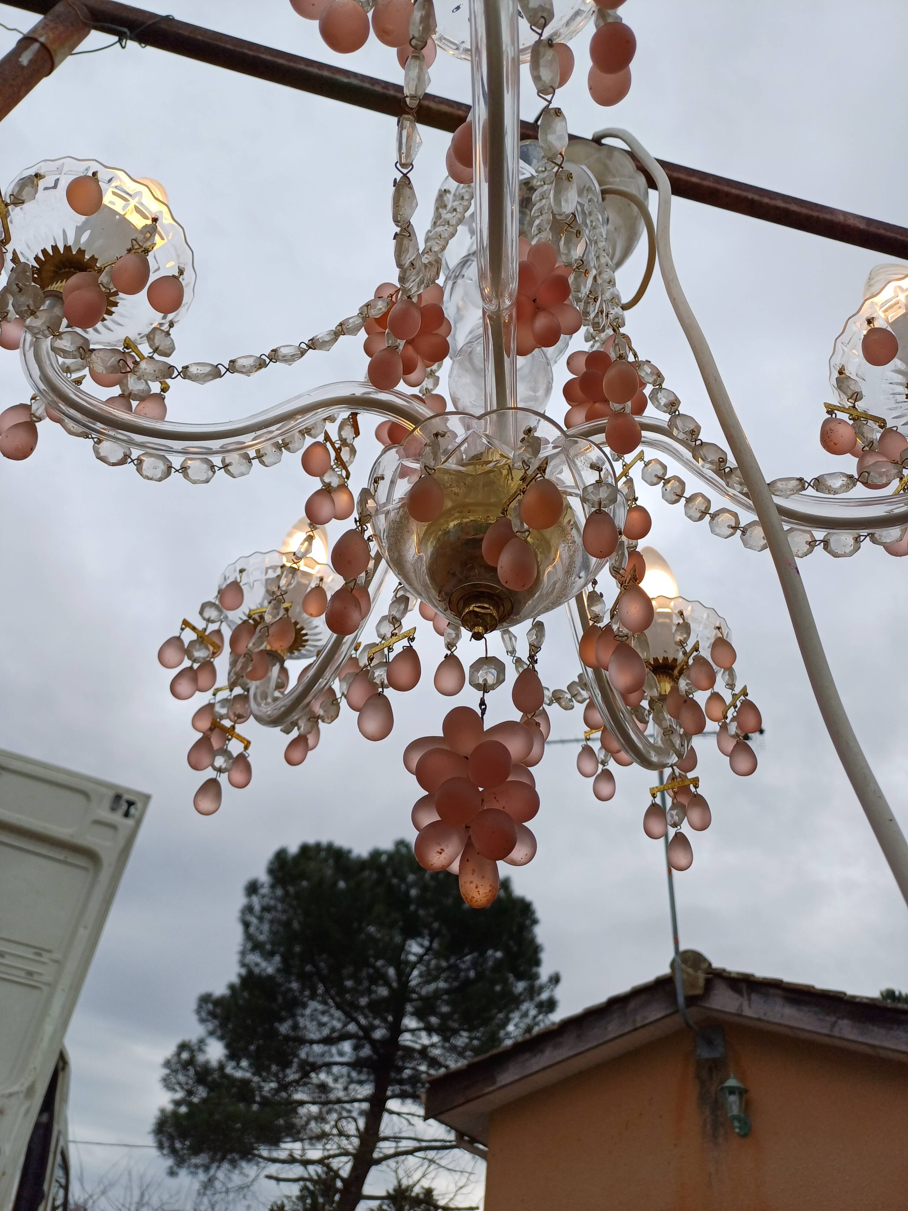 Murano Crystal Chandelier