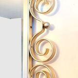 Miroir laiton doré 50s. Vintage. Hollywood Regency