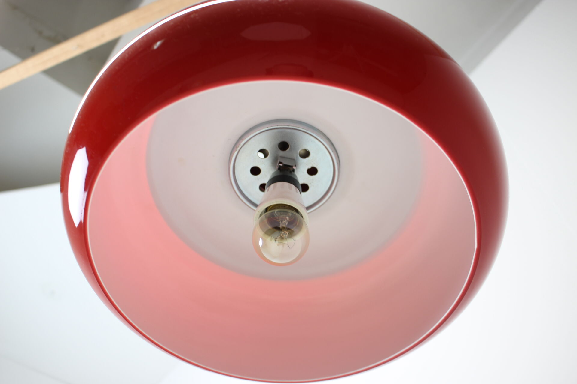 Midcentury Pendant Meblo Designed by Harvey Guzzini, Italy, 1970s