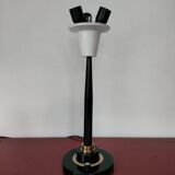 Lumi industrial metal lamp base - three lights - 1970s - Italy