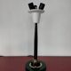 Pied de lampe industrielle  Lumi en métal - trois feux - années 70 - Italie