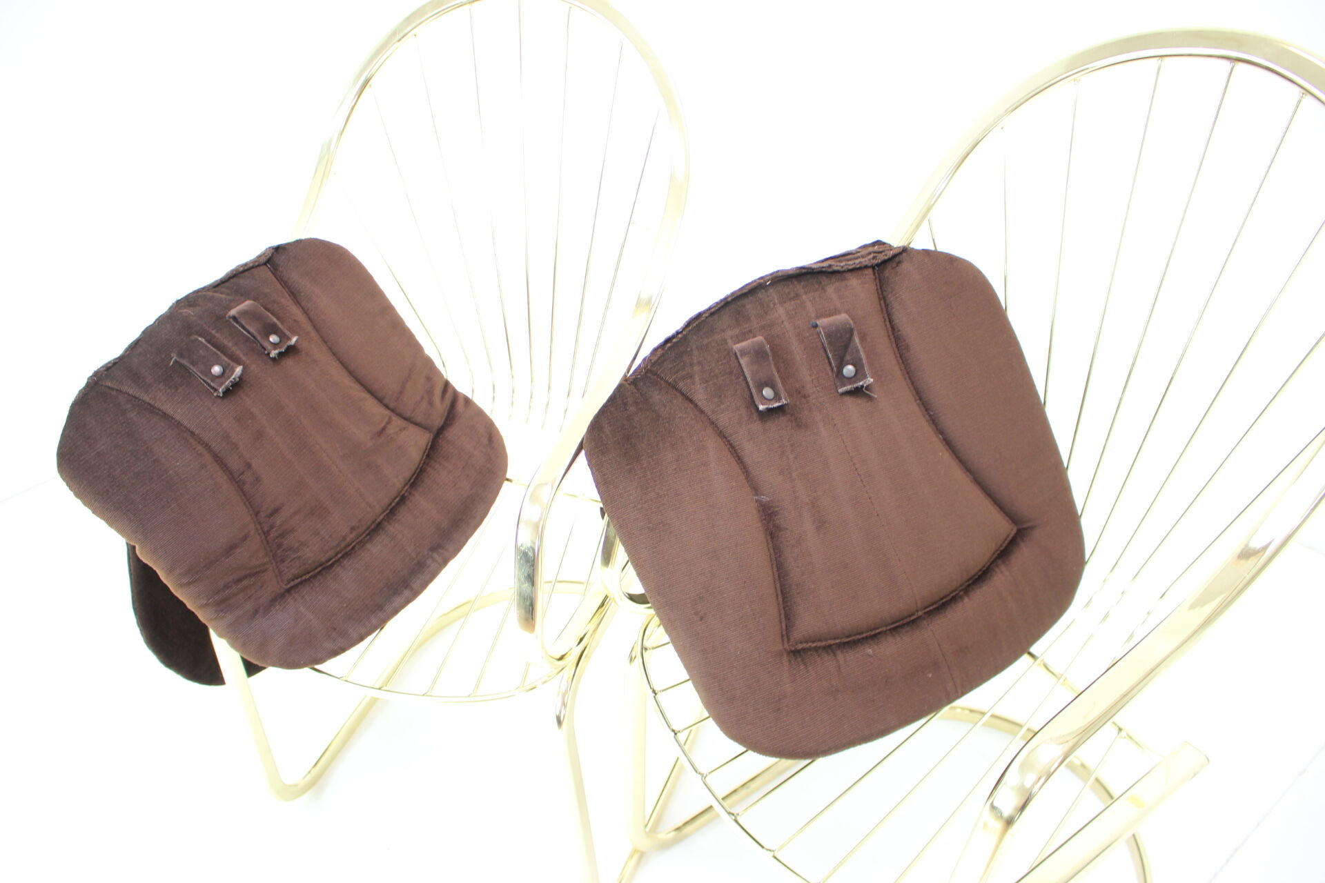 Pair of mid century chairs, Italy, 1970