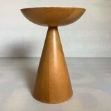 Scandinavian style wooden candle holder