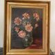 Huile sur bois bouquet