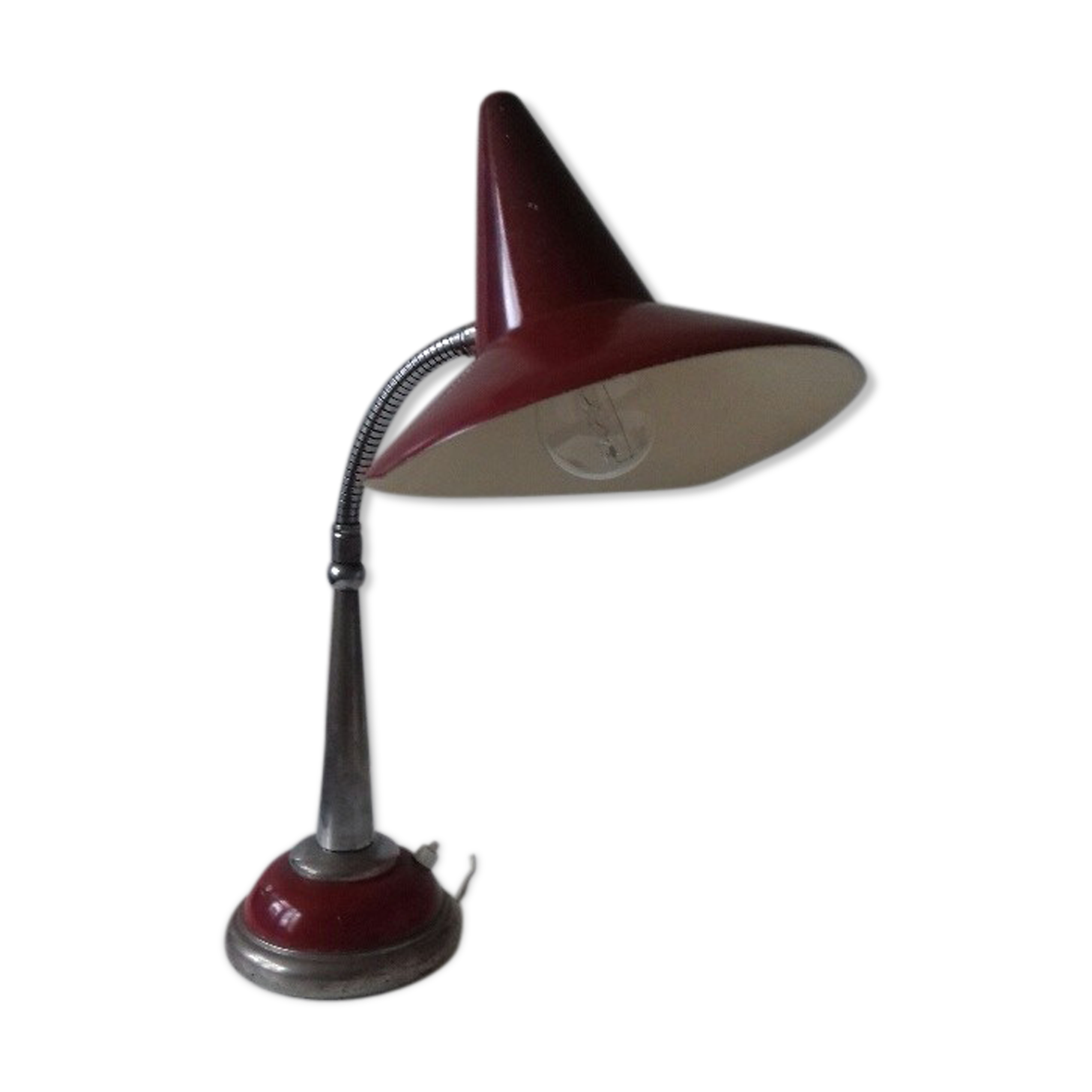 "Witch hat" lamp, 1950s