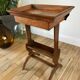 Table de chevet meuble d'appoint en chêne fin XIXème
