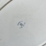 Oval ironstone dish, Henri II, Creil and Montereau, late 19th century