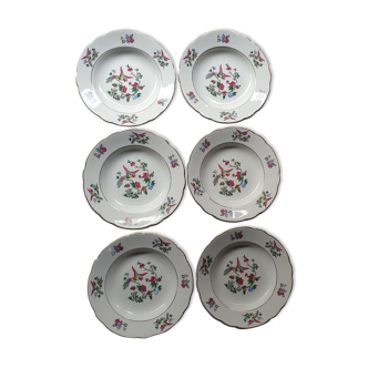 Ensemble de 6 assiettes