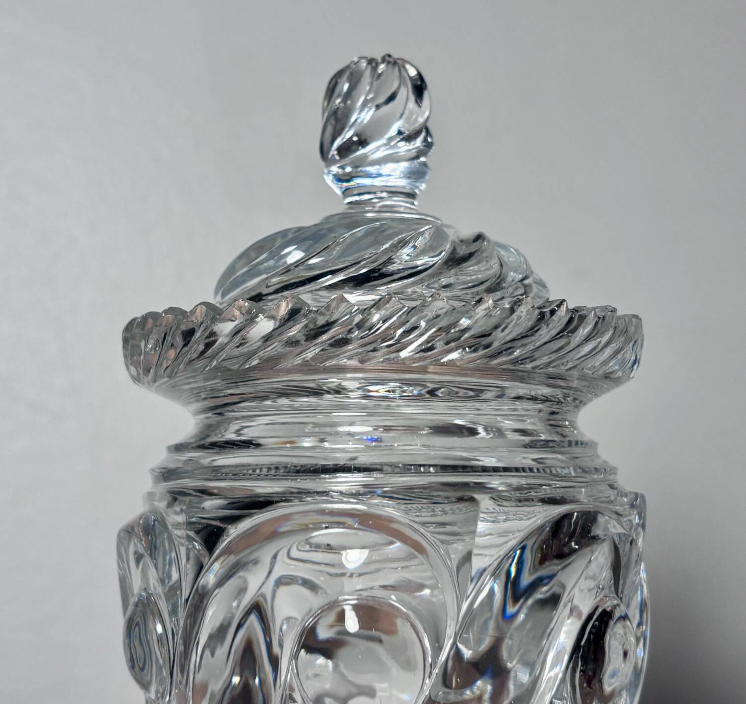 Baccarat mustard pot