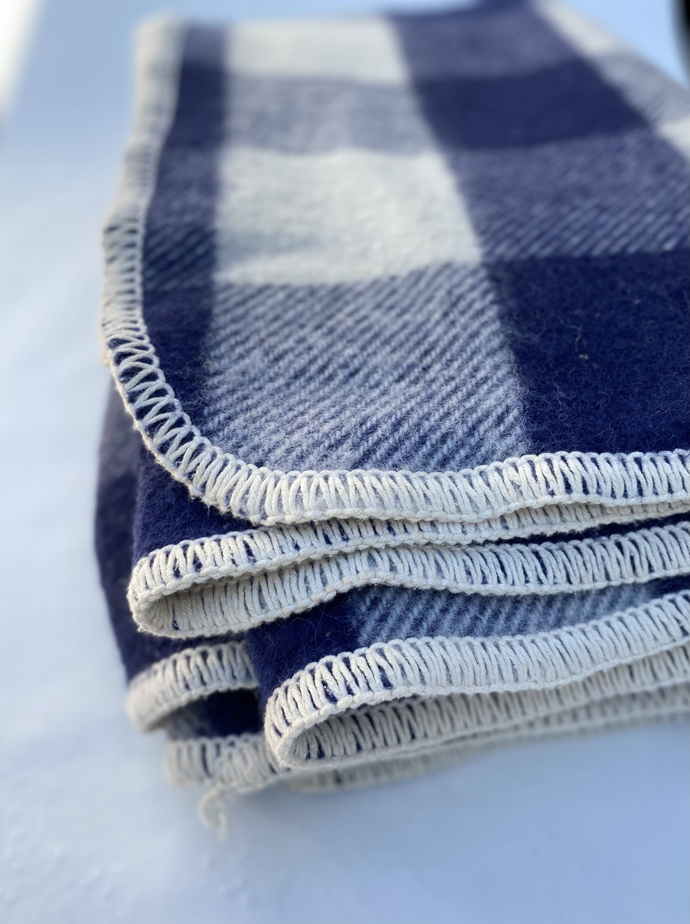 Vintage wool blanket