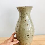 Vintage pyrite sandstone vase