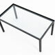 Janni Van Pelt wire glass and steel side table ''My Home'', 1950s