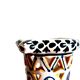 Deceptive pitcher in glazed earthenware