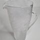 Pitcher of the Sèvres crystal plant with a "grivré" pattern, 26 cm