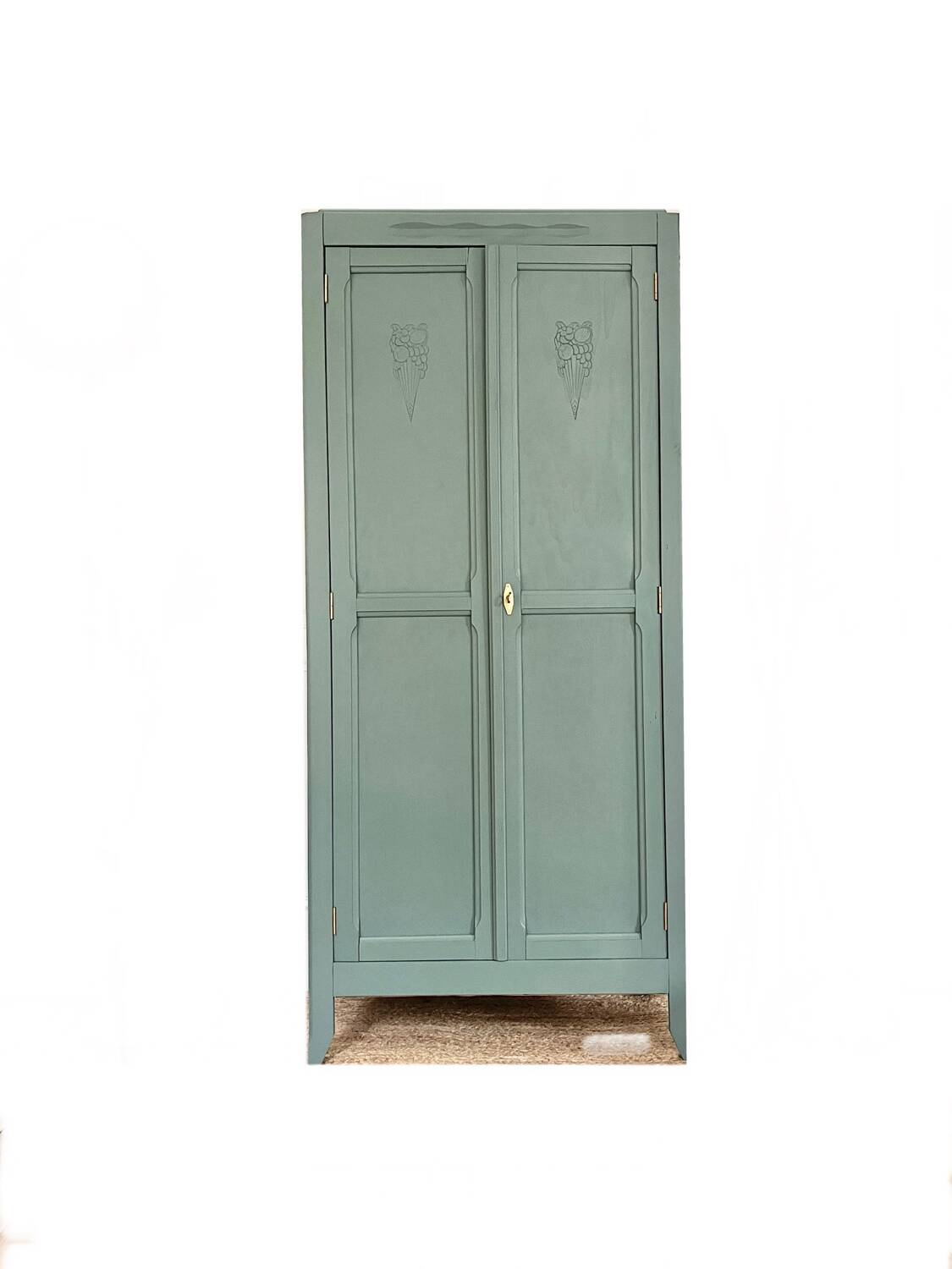 Armoire Art Déco verte