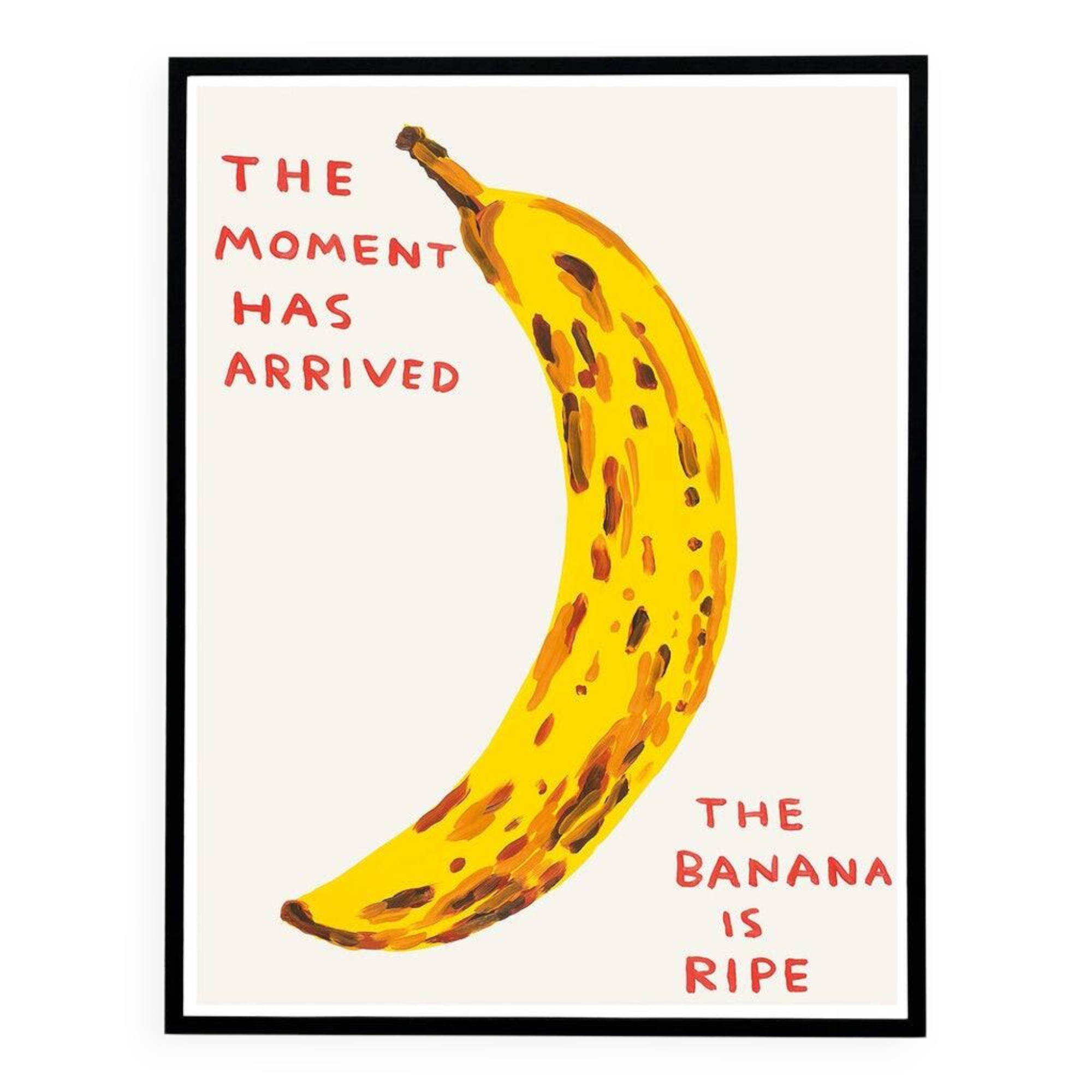 David Shrigley, The Moment Has Arrived, 2021