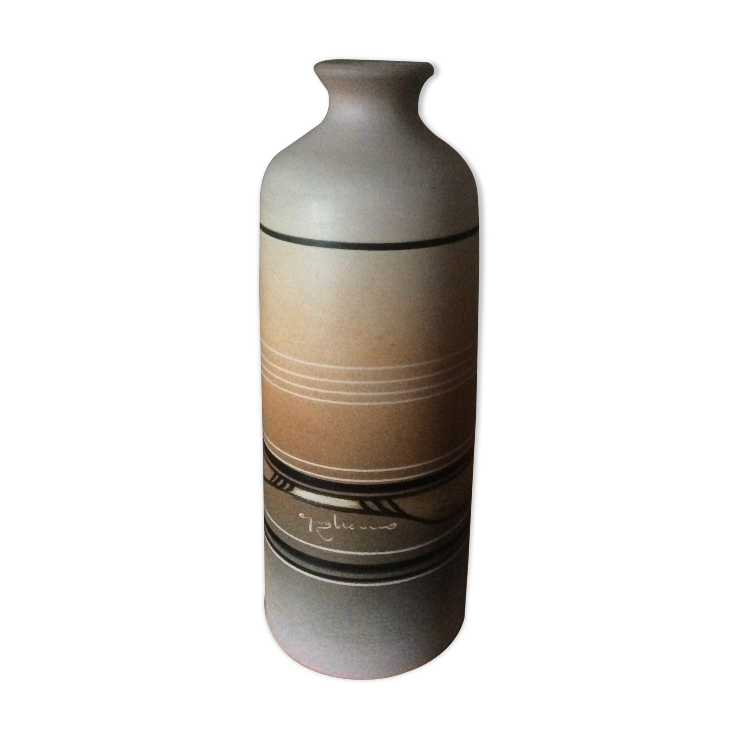 Handcrafted pottery vase