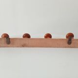 Antique wall coat rack from the 40s/50s