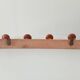 Antique wall coat rack from the 40s/50s