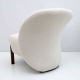 Post-Modern Italian Design Bouclè Armchair, 1980s