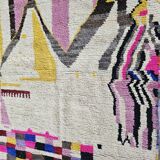 Natural handmade Moroccan rug 3 x 2 m