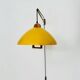 Large Adjustable Brass Wall Lamp
