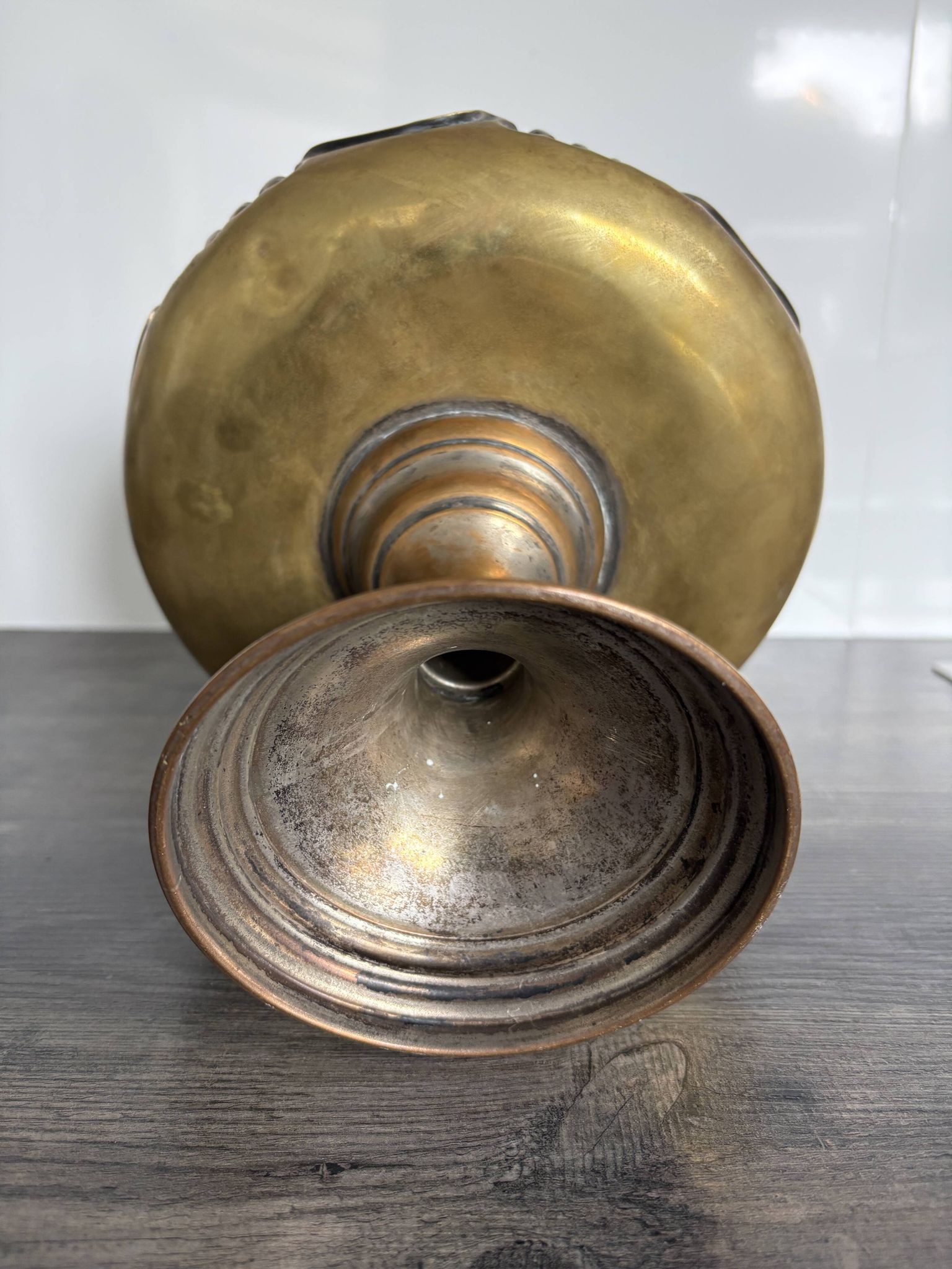 Art Deco gilt metal cup