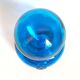 Carafe with blue Empoli stopper from the 70s Height 24.5 cm