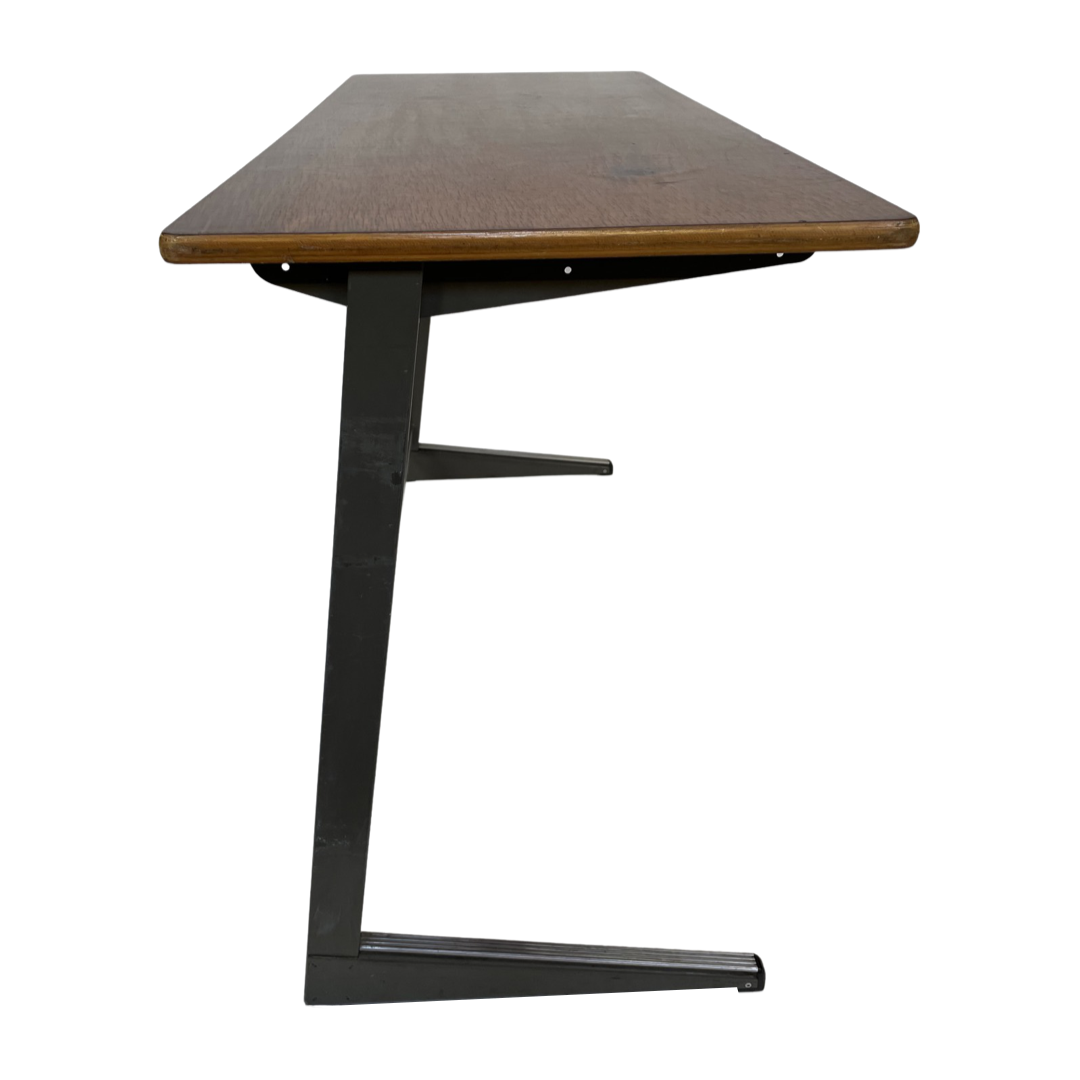 Desk 1960 industrial minimalist from the Netherlands Marko