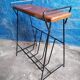 Table bout de canapé porte revues design scandinave vintage