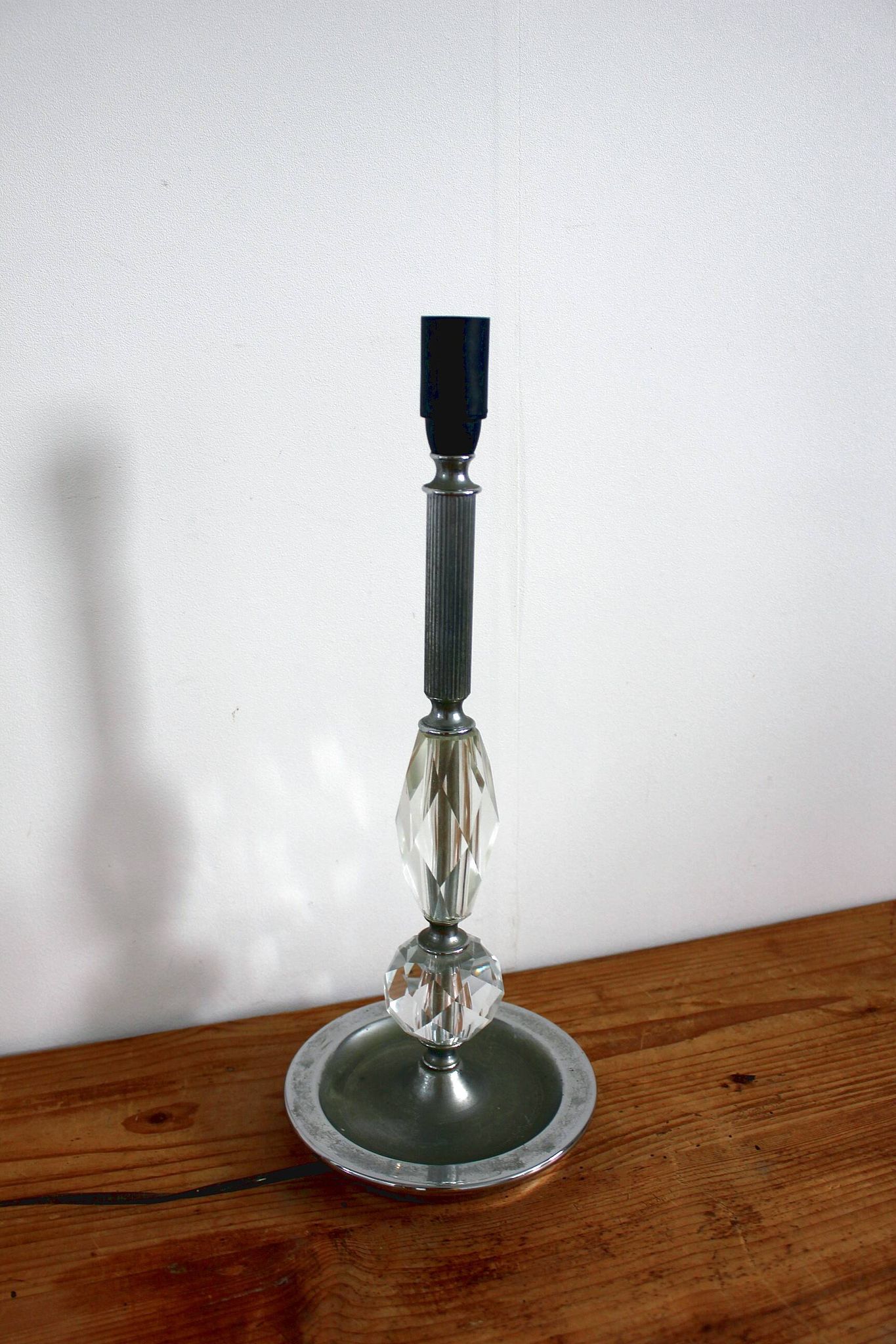 Pied de lampe art déco vintage année 50