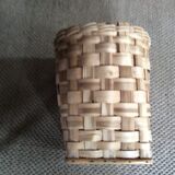 Chestnut basket braided