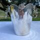 Vintage silver-plated champagne bucket – large elegant model