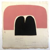 Pierre SZÉKELY, Art nu n°1, 1974. Original print signed in pencil