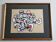 Silkscreen print after Jean Dubuffet, framed, 1970s, 31 x 25 cm