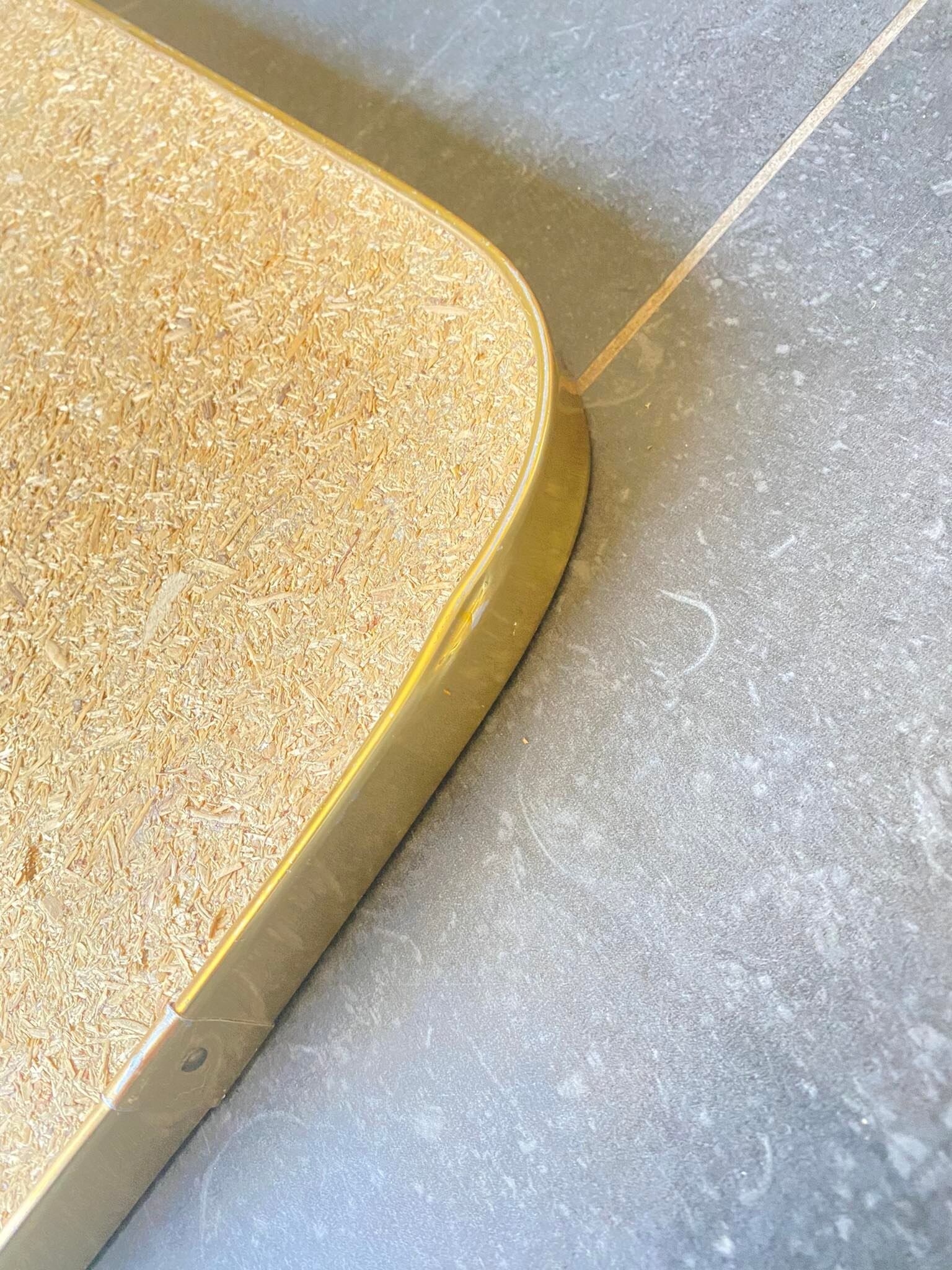 Trapezoidal vintage mirror