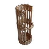 Natural wicker chopstick pan