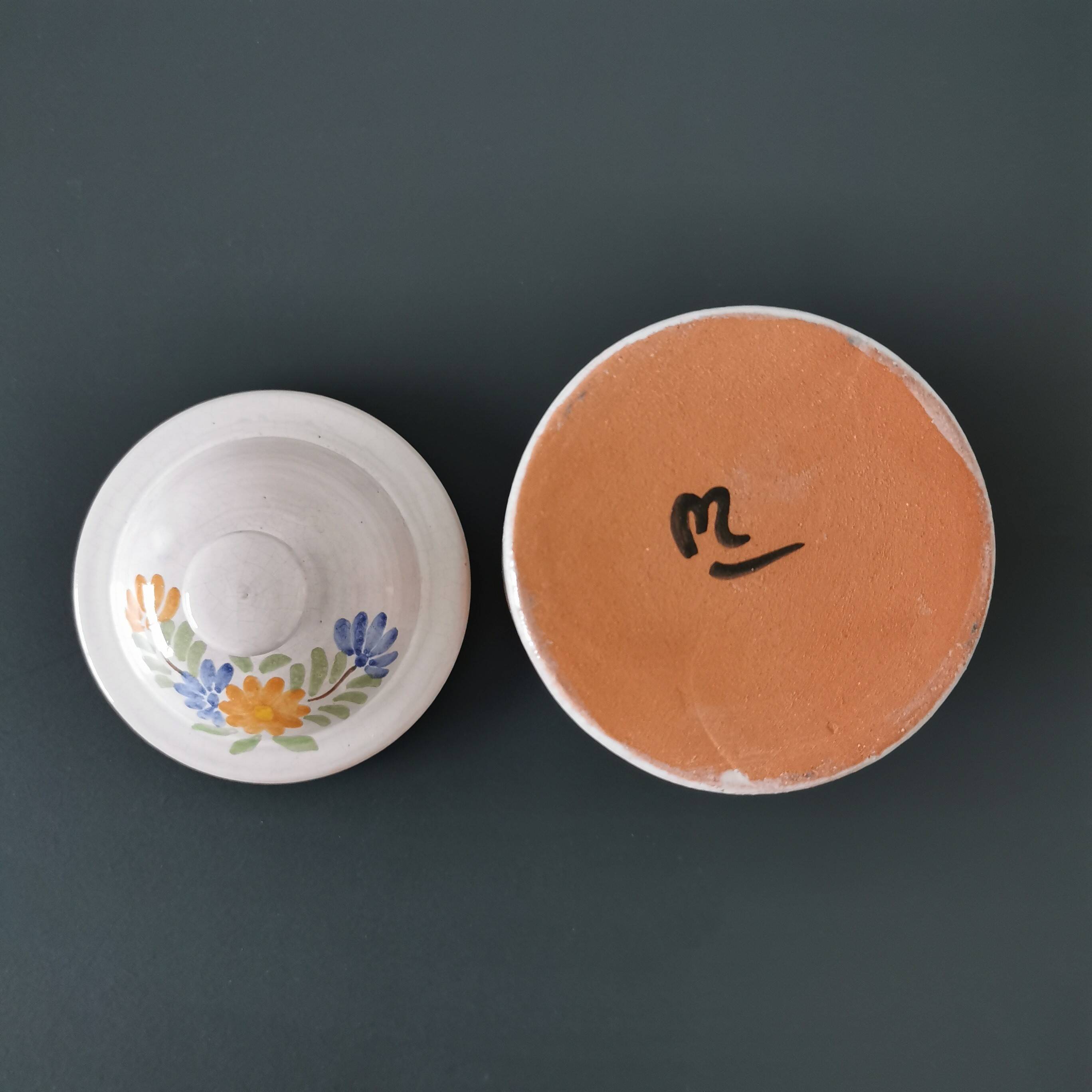 Herbe de Provence earthenware spice pot