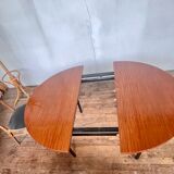 Round table by Marcel Gascoin for Alvéole, 1950