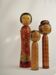 Lot de 3 kokeshi ( grande taille )
