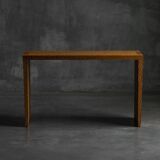 Hand-carved oak console table, France, early 21st century