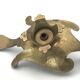 Solid Brass Hand Candle Holder