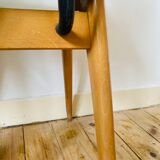 Green scandinavian wooden chairs 60/70