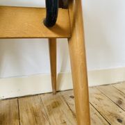 Green scandinavian wooden chairs 60/70