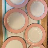 Assiettes plates l’amandinoise