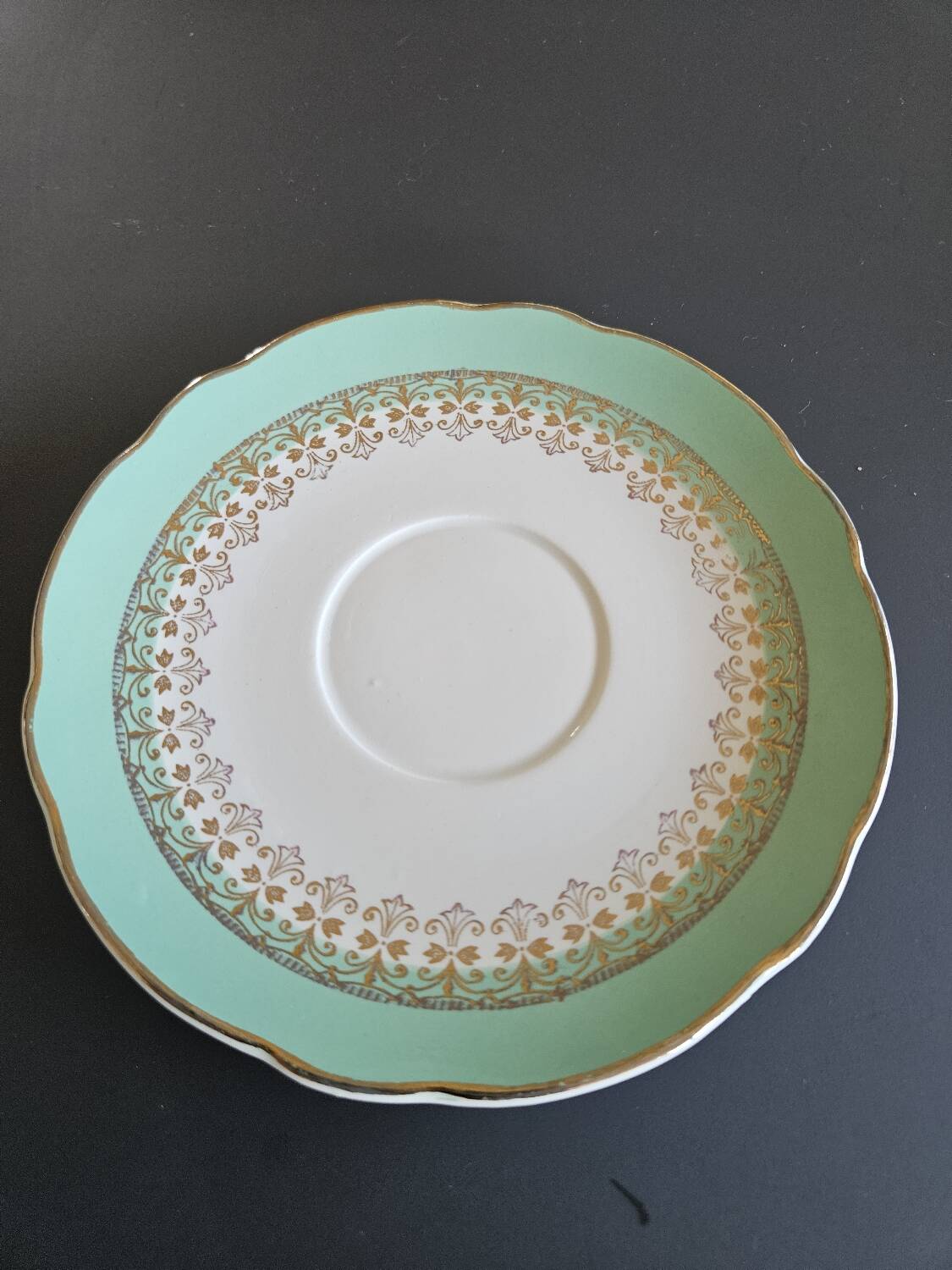 Digoin cup and saucer "true opaque"